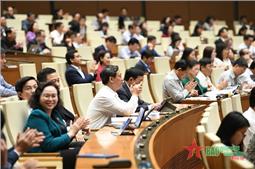 Quốc hội thông qua Luật Quản lý, bảo vệ công trình quốc phòng và khu quân sự với tỷ lệ tán thành cao
